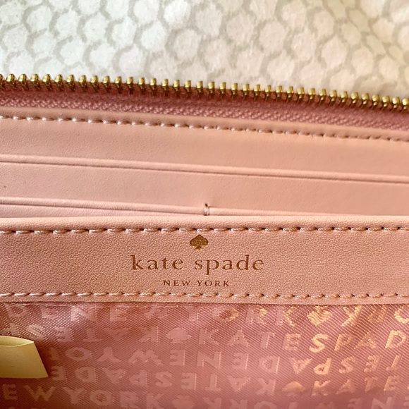 Kate Spade Pink Bow Wallet - Picture 5 of 6